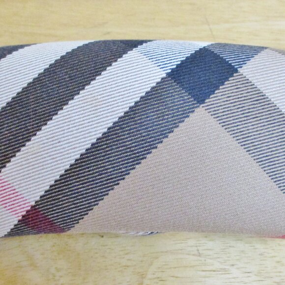 Burberry Nova Check Plaid Hard Clam Shell Sunglass / Eyeglass Case, Italy - Picture 3 of 9